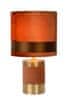  Stolní lampa Frizie Brown, průměr 18cm