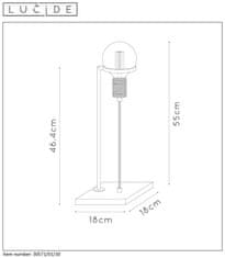 LUCIDE  Stolní lampa Ottel