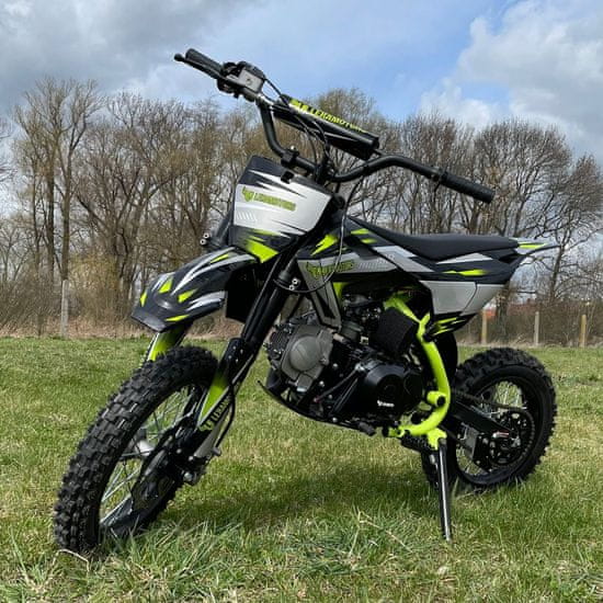 Leramotors Pitbike CANNON 125ccm 4T 14/12 E-START - zelená