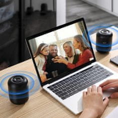 DUDAO Joyroom přenosný bezdrátový bluetooth reproduktor 5W - Černá KP14991