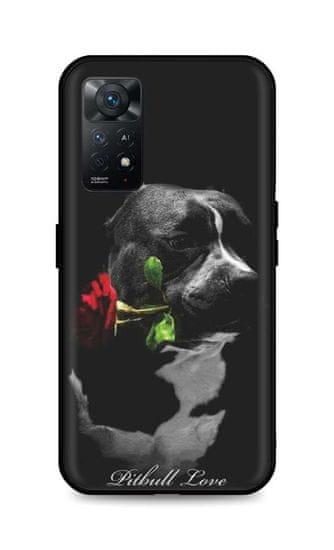 TopQ Kryt Xiaomi Redmi Note 11 Pro silikon Pitbull Love 67934