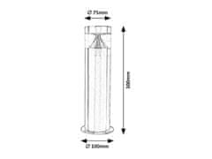 Rabalux Rabalux venkovní sloupkové svítidlo Lisbon LED 7W IP54 7828