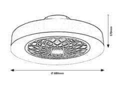 Rabalux Rabalux stropní svítidlo Adonias LED 35W CCT DIM 5419