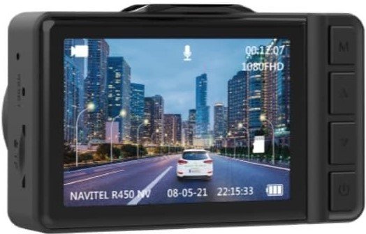  autokamera navitel r450 nv ips displej snímač s nočním viděním 4vrstvé sklo čočky usb rozhraní full hd rozlišení videa 