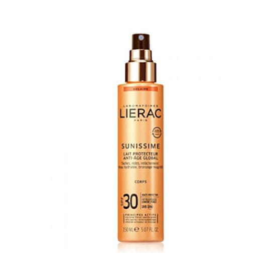 Lierac Zvláčňující tělové mléko SPF 30 Sunissime (Global Anti-Aging Protective Milk) 150 ml