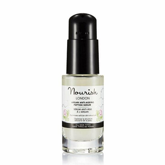 Nourish London Peptidové sérum proti stárnutí pleti Argan (Anti-Ageing Peptide Serum) 30 ml