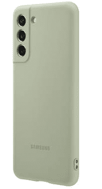 Samsung S21 FE Silikonový zadní kryt EF-PG990TMEGWW, olivově zelená