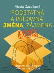 Vlasta Gazdíková: Podstatná a přídavná jména, zájmena expres - Určování jmen a jejich pravopis po krůčcích