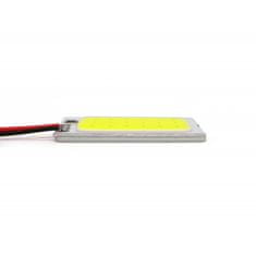 motoLEDy 40x20 LED COB panel 12V W5W, C5W, C10W, BA9S, T10, SV8.5, T4W 350lm bílá 