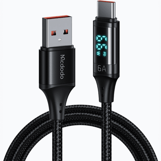 Mcdodo Kabel pro telefon Mcdodo USB - USB typ C Mcdodo 1,2 m černý CA-1080