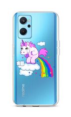 TopQ Kryt Realme 9i silikon Rainbow Disaster 72999