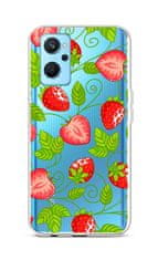 TopQ Kryt Realme 9i silikon Strawberries 72979