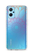 TopQ Kryt Realme 9i silikon Rainbow Mandala 72984