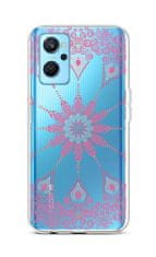 TopQ Kryt Realme 9i silikon Pink Mandala 73036