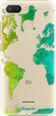 PADU Plastové pouzdro iSaprio - Cold Map - Xiaomi Redmi 6