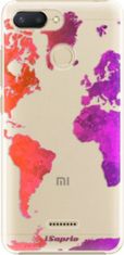 PADU Plastové pouzdro iSaprio - Warm Map - Xiaomi Redmi 6