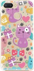 PADU Plastové pouzdro iSaprio - Cat pattern 01 - Xiaomi Redmi 6