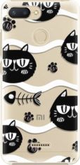 PADU Plastové pouzdro iSaprio - Cat pattern 04 - Xiaomi Redmi 6