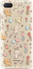 PADU Plastové pouzdro iSaprio - Cat pattern 02 - Xiaomi Redmi 6