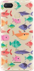 PADU Plastové pouzdro iSaprio - Fish pattern 01 - Xiaomi Redmi 6