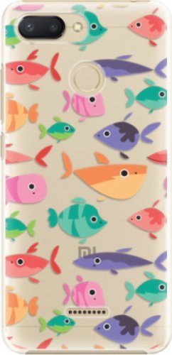 PADU Plastové pouzdro iSaprio - Fish pattern 01 - Xiaomi Redmi 6