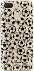 PADU Plastové pouzdro iSaprio - Football pattern - black - Xiaomi Redmi 6