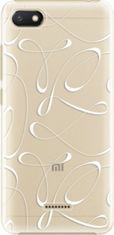 PADU Plastové pouzdro iSaprio - Fancy - white - Xiaomi Redmi 6A