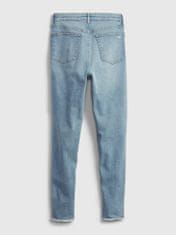 Gap Dětské džíny tw sky high sk lt wash 8 skinny 16