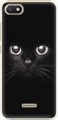 PADU Plastové pouzdro iSaprio - Black Cat - Xiaomi Redmi 6A