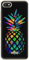 PADU Plastové pouzdro iSaprio - Rainbow Pineapple - Xiaomi Redmi 6A