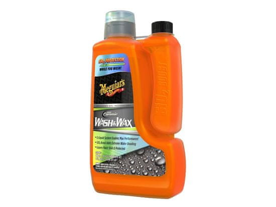 Meguiar's Hybrid Ceramic Wash & Wax - hybridní keramický autošampon, 1 410 ml + 236 ml