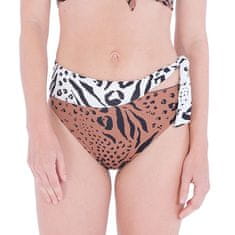 Hurley Dámské plavky , Animix Moderate High Waist | HB1145D | ANIMIX LATTE | S