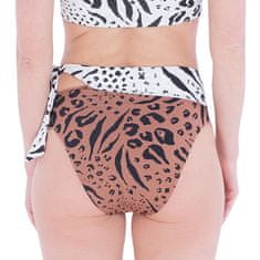 Hurley Dámské plavky , Animix Moderate High Waist | HB1145D | ANIMIX LATTE | S