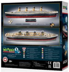 Wrebbit 3D puzzle Titanic 440 dílků