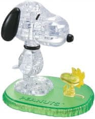 HCM Kinzel 3D Crystal puzzle Snoopy a Woodstock 41 dílků