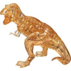 HCM Kinzel 3D Crystal puzzle Tyranosaurus žlutý 49 dílků