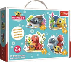 Trefl Baby puzzle Rybka MiniMini 4v1 (3,4,5,6 dílků)