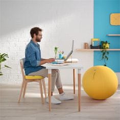 Leitz Podsedák "Ergo Cosy", teplá žlutá, ergonomický, 52840019