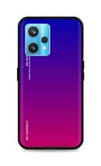 TopQ Kryt LUXURY Realme 9 Pro+ pevný duhový fialový 73134