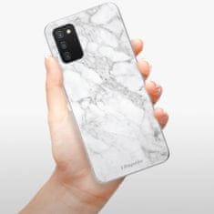 iSaprio Silikonové pouzdro - SilverMarble 14 pro Samsung Galaxy A03s