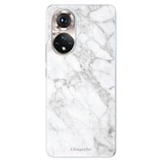 iSaprio Silikonové pouzdro - SilverMarble 14 pro Honor 50