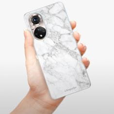 iSaprio Silikonové pouzdro - SilverMarble 14 pro Honor 50