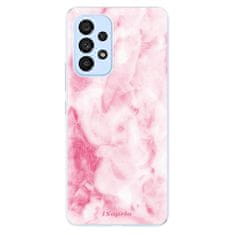 iSaprio Silikonové pouzdro - RoseMarble 16 pro Samsung Galaxy A73 5G