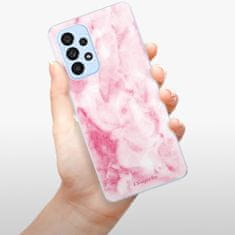 iSaprio Silikonové pouzdro - RoseMarble 16 pro Samsung Galaxy A73 5G