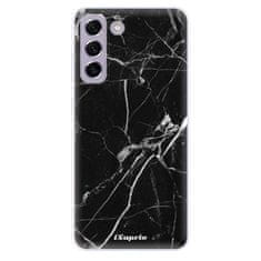 iSaprio Silikonové pouzdro - Black Marble 18 pro Samsung Galaxy S21 FE 5G