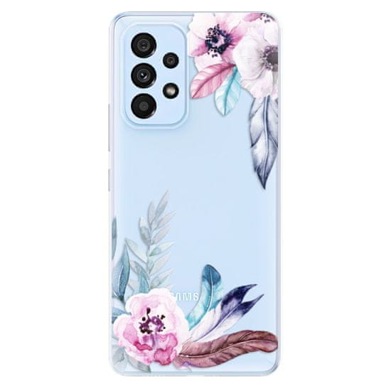 iSaprio Silikonové pouzdro - Flower Pattern 04 pro Samsung Galaxy A53 5G