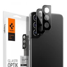 Spigen Optik.Tr 2x ochranné sklo na kameru na Samsung Galaxy S22 / S22 Plus, černé