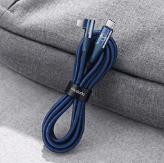 Mcdodo Mcdodo USB typ C - USB typ C kabel 2 m Modrý CA-8324