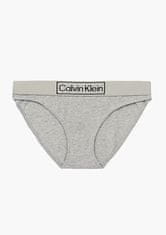 Calvin Klein Dámské kalhotky QF6775, Šedá, S