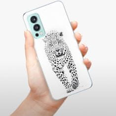 iSaprio Silikonové pouzdro - White Jaguar pro OnePlus Nord 2 5G